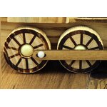 Wooden Toy Manufacturer - Handicraft Steam Train 3D Simulation Model