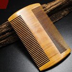 Beard Comb Manufacturer - Best Selling Double Sided Handmade Fine Tooth with Sandalwood