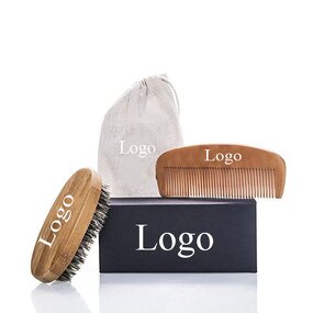 Beard Grooming Kit Manufacturer - Hot Sale Custom logo Comb for Men