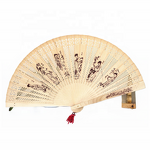 Fan Manufacturer - Hot Sale Crafts Handmade Natural Bamboo Wooden for Gift