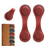 Bookmark Manufacturer - Personalized Vintage Leather Magnetic Book Mark Clip for Book Lover Readers Men Women Student