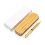 Pen Manufacturer - High Quality Wooden Ballpoint Bamboo Gift Set with Custom logo