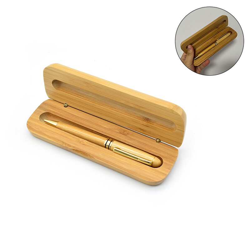 Pen Manufacturer - High Quality Wooden Ballpoint Bamboo Gift Set with Custom logo