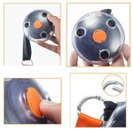 Foldable Shopping Bag Manufacturer - Customize logo Smart Small Eco-friendly Roll up Tote Reusable Polyester