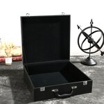 Leather Briefcase Manufacturer - Wholesale Man Business Cheap Box with Locks