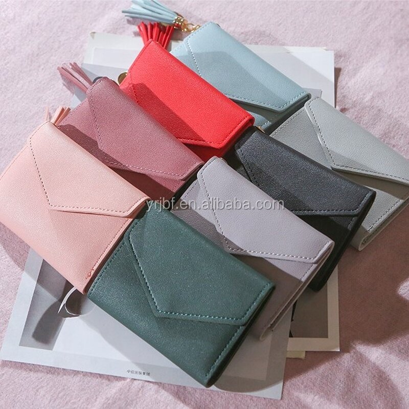 Women's Wallet Manufacturer - Hot Sale Fashion Short Cute New Tassel Mini Student