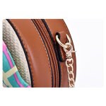 Rattan Bag Manufacturer - Hot Selling Women's Exquisite Diagonal Mini Round Retro Literary Hand-woven Straw Woven