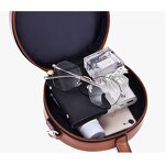 Rattan Bag Manufacturer - Hot Selling Women's Exquisite Diagonal Mini Round Retro Literary Hand-woven Straw Woven