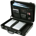 Aluminum Laptop Briefcase Manufacturer - Custom Hard Silver Ultra-thin High-end Box Aluminum Notebook Aluminum Laptop Bag