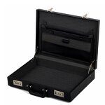 Leather Briefcase Manufacturer - Man Business Cheap Wholesale Box with Locks