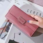 Phone Purse Wallet Manufacturer - Factory Direct Sale Long Three-fold Cover Pocket Change for Women