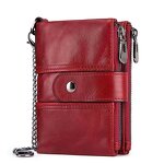 Wallet Manufacturer - 2020 Hot Selling Genuine Leather Purse RFID Blocking Anti-theft for Men
