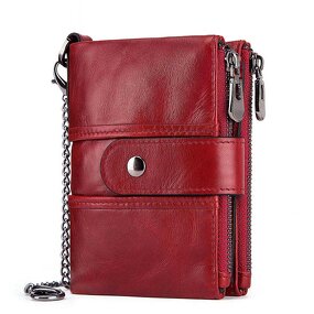 Wallet Manufacturer - 2020 Hot Selling Genuine Leather Purse RFID Blocking Anti-theft for Men