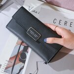 Phone Purse Wallet Manufacturer - Factory Direct Sale Long Three-fold Cover Pocket Change for Women