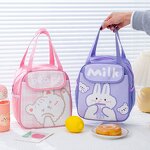 School Lunch Bag Manufacturer - Students Custom Cartoon Cute Pattern Thermal Tote for Children