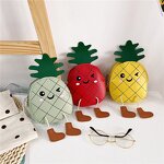 Coin Purse Manufacturer - Wholesale Cute Pineapple Children's Small Girl Messenger Fashion Cartoon Shoulder Baby Accessories