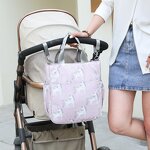Mommy Tote Backpack Bags Manufacturer - Stock New Model for Stylish Printing Baby Diaper