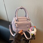 PU Leather Handbag Manufacturer - High Quality Famous Brand Single Strip Crossbody Shoulder Ladies Dress Portable Zipper with Polyester Lining