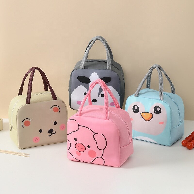 Lunch Bags Manufacturer - Cartoon Kids Insulated Cute Light with Custom Logo