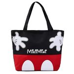 Canvas Tote Bag Manufacturer - Casual Cartoon Mouse American Handheld Ladies Shopping Large Capacity