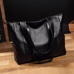 Women's Bag Manufacturer - Factory Direct Sale New Large Capacity Single Shoulder Fashion Casual Soft Leather Handbag
