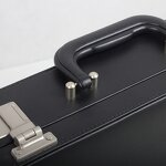 Leather Briefcase Manufacturer - Man Business Cheap Wholesale Box with Locks