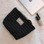 Cosmetic Bag Manufacturer - Drop Shipping Fashion Design Canvas Solid Color Large Capacity