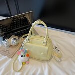 PU Leather Handbag Manufacturer - High Quality Famous Brand Single Strip Crossbody Shoulder Ladies Dress Portable Zipper with Polyester Lining