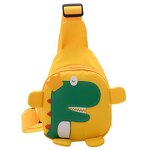 Children's Messenger Bag Manufacturer - Handsome Dinosaur Chest Small Cross Cute Baby Outdoor Travel Backpack