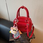 PU Leather Handbag Manufacturer - High Quality Famous Brand Single Strip Crossbody Shoulder Ladies Dress Portable Zipper with Polyester Lining