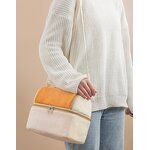 Messenger Tote Bags Manufacturer - 2023 Drop Shipping Flannel Candy Color Picnic Double Layer Cooler for Adults