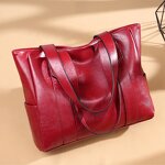 Women's Bag Manufacturer - Factory Direct Sale New Large Capacity Single Shoulder Fashion Casual Soft Leather Handbag