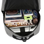 Backpack Manufacturer - Men's Business Korean Version Casual Simple Fashion Three-piece with USB Charging Port