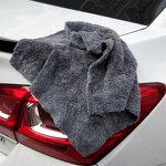 Car Cleaning Cloth Manufacturer - Ultrasonic Hot Cut Coral Velvet Microfiber Ultra-Fine Fiber Thickened for Superior Water