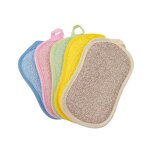 Kitchen Cleaning Sponges Manufacturer - Microfiber for Dishes Cleaning Dishwashing Sponges Scouring Pads