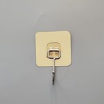 Wall Mounted Hook Manufacturer - Self-Adhesive PVC for Kitchen Bathroom Wardrobe Living Room for Tool & Cleaning Storage