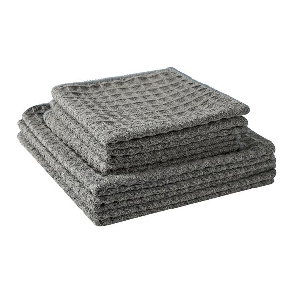 Microfiber Cloth Manufacturer - Wholesale Waffle Bar Coffee Machine Cleaning Absorbent Cotton Kitchen Dish Towel