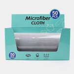 Microfiber Cleaning Cloths Manufacturer - Wholesale 50-Piece Household Dishwashing Multifunctional Water and Oil Absorbing
