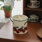 Kitchen Holder Manufacturer - Cherry Household Knife and Fork Spoon Durable Metal Tableware