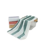 Face Towel Manufacturer - 35 * 75cm Polyester Beauty Spa Knitted Dry Hair Towels for Beauty Wash