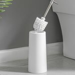 Toilet Bowl Brush Set Manufacturer - 304 Stainless Steel Long Handle with Plastic Component