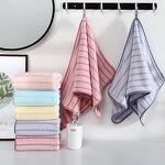 Face Towels Manufacturer - Wide and Narrow Coral Velvet Soft Knitted Absorbent for Quick Dry Thickened Household