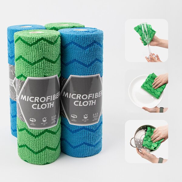 Cleaning Towel Manufacturer - Factory Direct Durable Microfiber Square for Household and Kitchen Use