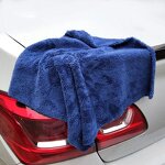 Car Cleaning Cloth Manufacturer - Ultrasonic Hot Cut Coral Velvet Microfiber Ultra-Fine Fiber Thickened for Superior Water