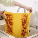 Microfiber Cleaning Cloth Manufacturer - Hot Selling 30 * 30cm Warp Knitted Terry Cloth for Car Dish Usage Grey Color