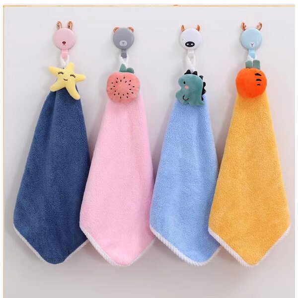 Microfiber Cleaning Cloth Manufacturer - for Kitchen and Bathroom Cartoon Style for Household Cleaning