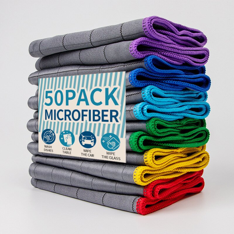 Cleaning Cloth Manufacturer - Ultra-fine Fiber Kitchen Oil Absorbing Multifunctional Household Dishwashing