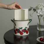 Kitchen Holder Manufacturer - Cherry Household Knife and Fork Spoon Durable Metal Tableware