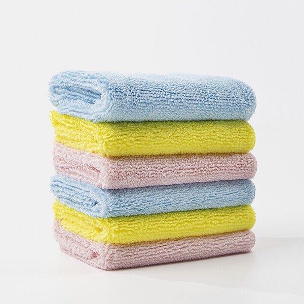 Kitchen Cleaning Towels Manufacturer - High and Low-density Lint-free Cleaning Cloths Microfiber Dishcloths for Washing Dishes