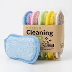 Dishwashing Sponge Manufacturer - Double Sided Kitchen Brush Multifunctional Household Cleaning Made of Polyester